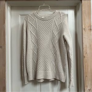 Aritzia Cableknit Fisherman’s Sweater